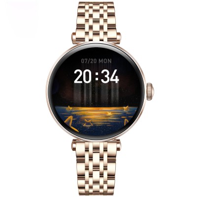 Smartwatch Damski Gravity GT26-4  w kolorze Różowe Złoto/Różowe Złoto o szerokości 20mm