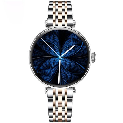 Smartwatch Damski Gravity GT26-5  w kolorze Srebrny/Różowe Złoto/srebrny o szerokości 20mm