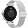 Smartwatch Damski Gravity GT26-8 na bransolecie mesh w kolorze Srebrny/Srebrny o szerokości 20mm