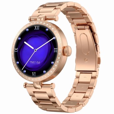 Smartwatch Damski Gravity GT27-7  w kolorze Różowe Złoto/Różowe Złoto o szerokości 20mm