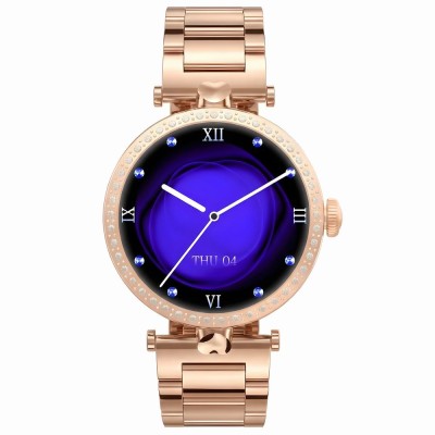 Smartwatch Damski Gravity GT27-7  w kolorze Różowe Złoto/Różowe Złoto o szerokości 20mm