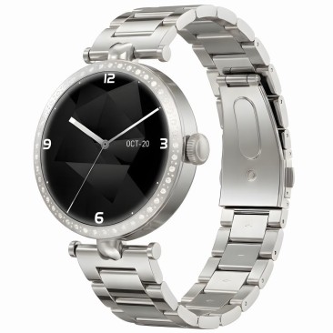 Smartwatch Damski Gravity GT27-8  w kolorze Srebrny/Srebrny o szerokości 20mm