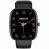 Smartwatch Damski Gravity GT18-10 na pasku gumowym w kolorze Czarny/Czarny o szerokości 22mm