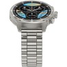 Smartwatch Męski Gravity GT41-3 na pasku gumowym w kolorze Tytanowy/Czarny o szerokości 24mm