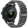 Smartwatch Męski Gravity GT41-4 na pasku gumowym w kolorze Czarny/Pomarańczowy o szerokości 24mm