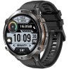 Smartwatch Męski Gravity GT42-1 na pasku gumowym w kolorze Czarny/Czarny o szerokości 22mm
