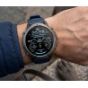 Smartwatch Męski Gravity GT42-2 na pasku gumowym w kolorze Czarny/Granatowy o szerokości 22mm