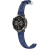 Smartwatch Męski Gravity GT42-2 na pasku gumowym w kolorze Czarny/Granatowy o szerokości 22mm