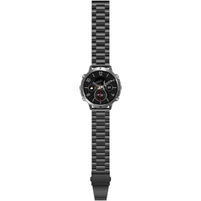Smartwatch Męski Gravity GT42-2 na pasku gumowym w kolorze Czarny/Granatowy o szerokości 22mm