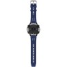 Smartwatch Męski Gravity GT42-2 na pasku gumowym w kolorze Czarny/Granatowy o szerokości 22mm