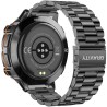 Smartwatch Męski Gravity GT42-2 na pasku gumowym w kolorze Czarny/Granatowy o szerokości 22mm