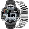 Smartwatch Męski Gravity GT42-3 na pasku gumowym w kolorze Grafitowy/Czarny o szerokości 22mm