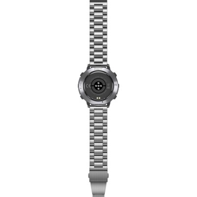 Smartwatch Męski Gravity GT42-3 na pasku gumowym w kolorze Grafitowy/Czarny o szerokości 22mm