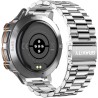 Smartwatch Męski Gravity GT42-3 na pasku gumowym w kolorze Grafitowy/Czarny o szerokości 22mm