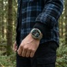 Smartwatch Męski Gravity GT42-3 na pasku gumowym w kolorze Grafitowy/Czarny o szerokości 22mm