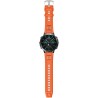 Smartwatch Męski Gravity GT42-5 na pasku gumowym w kolorze Czarny/Pomarańczowy o szerokości 22mm