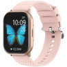 Smartwatch Damski Gravity GT43-1 na bransolecie mesh w kolorze Różowy/Różowe złoto o szerokości 22mm
