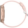 Smartwatch Damski Gravity GT43-1 na bransolecie mesh w kolorze Różowy/Różowe złoto o szerokości 22mm