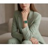 Smartwatch Damski Gravity GT43-1 na bransolecie mesh w kolorze Różowy/Różowe złoto o szerokości 22mm