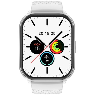 Smartwatch Damski Gravity GT43-2 na bransolecie mesh w kolorze Srebrny/Srebrny o szerokości 22mm
