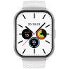 Smartwatch Damski Gravity GT43-2 na bransolecie mesh w kolorze Srebrny/Srebrny o szerokości 22mm