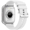 Smartwatch Damski Gravity GT43-2 na bransolecie mesh w kolorze Srebrny/Srebrny o szerokości 22mm