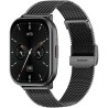 Smartwatch Męski Gravity GT43-3  w kolorze Czarny/Czarny o szerokości 22mm