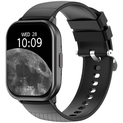 Smartwatch Męski Gravity GT43-3  w kolorze Czarny/Czarny o szerokości 22mm