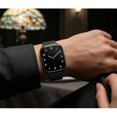 Smartwatch Męski Gravity GT43-3  w kolorze Czarny/Czarny o szerokości 22mm