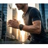Smartwatch Męski Gravity GT43-3  w kolorze Czarny/Czarny o szerokości 22mm