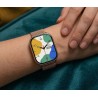 Smartwatch Damski Gravity GT43-4 na bransolecie mesh w kolorze Różowy/Różowe złoto o szerokości 22mm
