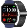 Smartwatch Męski Gravity GT43-5  w kolorze Czarny/Czarny o szerokości 22mm