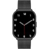 Smartwatch Męski Gravity GT43-5  w kolorze Czarny/Czarny o szerokości 22mm