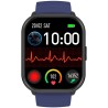 Smartwatch Męski Gravity GT43-5  w kolorze Czarny/Czarny o szerokości 22mm
