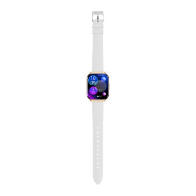 Smartwatch Damski Gravity GT44-1 na bransolecie mesh w kolorze Różowy/Różowe złoto o szerokości 18mm