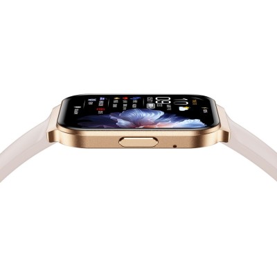 Smartwatch Damski Gravity GT44-2 na bransolecie mesh w kolorze Różowy/Różowe złoto o szerokości 18mm