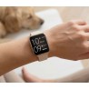 Smartwatch Damski Gravity GT44-2 na bransolecie mesh w kolorze Różowy/Różowe złoto o szerokości 18mm