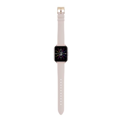 Smartwatch Damski Gravity GT44-3 na pasku gumowym w kolorze Różowy/Biały o szerokości 18mm