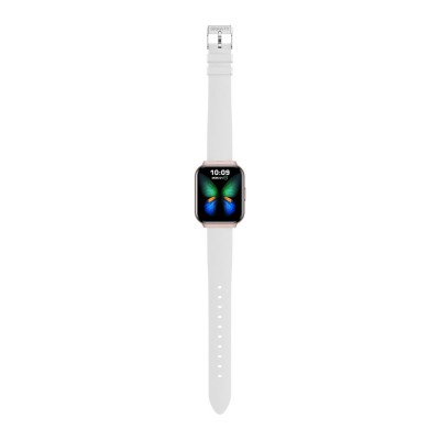 Smartwatch Damski Gravity GT44-3 na pasku gumowym w kolorze Różowy/Biały o szerokości 18mm