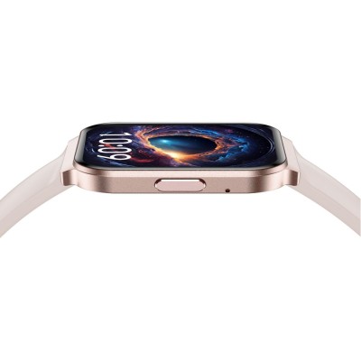 Smartwatch Damski Gravity GT44-3 na pasku gumowym w kolorze Różowy/Biały o szerokości 18mm