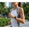 Smartwatch Damski Gravity GT44-4 na bransolecie mesh w kolorze Srebrny/Srebrny o szerokości 18mm