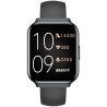 Smartwatch Damski Gravity GT44-5 na bransolecie mesh w kolorze Czarny/Czarny o szerokości 18mm
