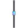Smartwatch Damski Gravity GT44-5 na bransolecie mesh w kolorze Czarny/Czarny o szerokości 18mm