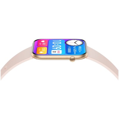 Smartwatch Damski Gravity GT45-2 na bransolecie mesh w kolorze Różowy/Różowe złoto o szerokości 20/19mm