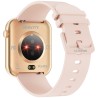 Smartwatch Damski Gravity GT45-2 na bransolecie mesh w kolorze Różowy/Różowe złoto o szerokości 20/19mm