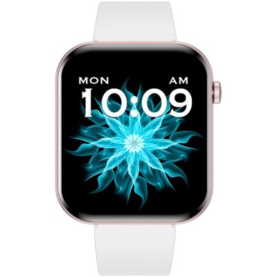 Smartwatch Damski Gravity GT45-3 na pasku gumowym w kolorze Różowy/Biały o szerokości 20/19mm
