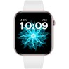Smartwatch Damski Gravity GT45-3 na pasku gumowym w kolorze Różowy/Biały o szerokości 20/19mm