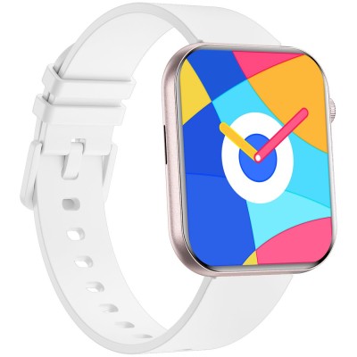 Smartwatch Damski Gravity GT45-3 na pasku gumowym w kolorze Różowy/Biały o szerokości 20/19mm