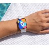 Smartwatch Damski Gravity GT45-3 na pasku gumowym w kolorze Różowy/Biały o szerokości 20/19mm