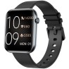 Smartwatch Damski Gravity GT45-5 na bransolecie mesh w kolorze Czarny/Czarny o szerokości 20/19mm